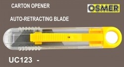 KNIFE CUTTER OSMER AUTO RETRACTING BLADE