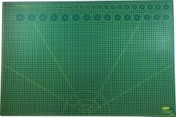 CUTTING MAT OSMER A1 900X600MM SELF HEAL GREEN