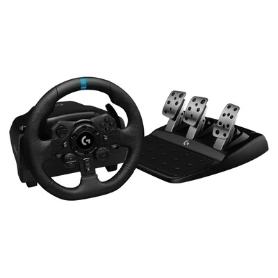 Logitech G-Series G923 TRUEFORCE Racing Wheel & Pedals - PC & PS5