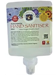 HAND SANITISER CULTURAL CHOICE 930ML 70% ALCOHOL GEL PODS