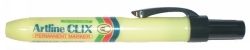 MARKER ARTLINE 73 CLIX RETRACT PERM 1.5MM BULLET NIB BLACK