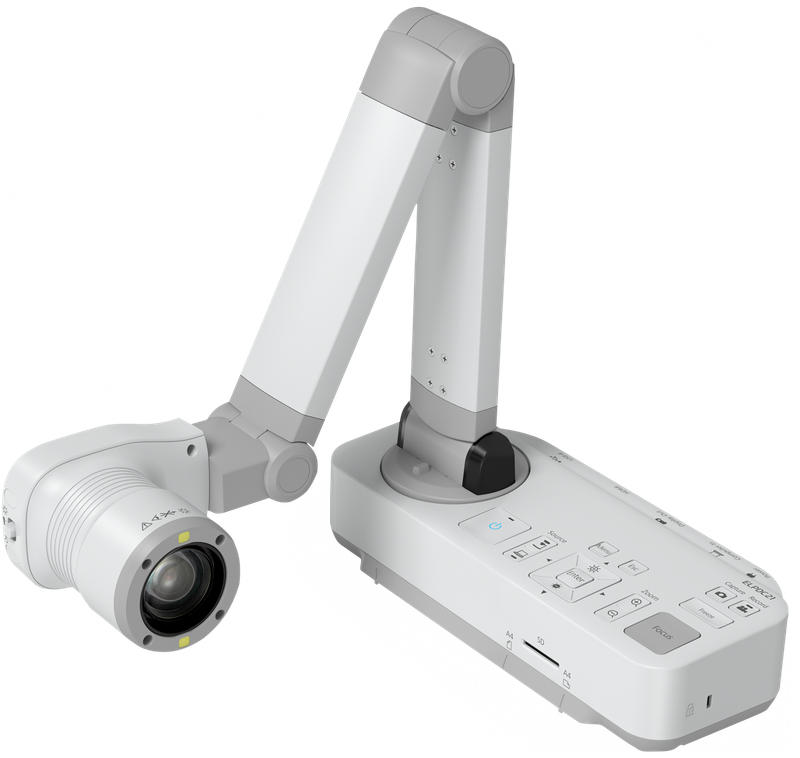 2MP DOCUMENT CAMERA VISUALISER 12X OPTICAL ZOOM 30FPS/1080P RECORDING