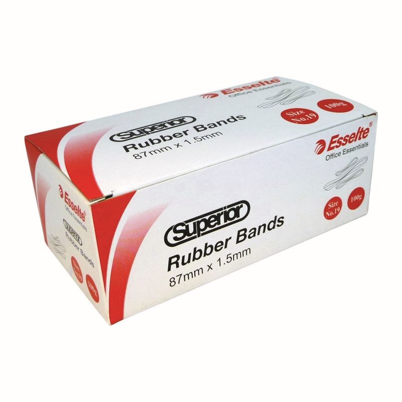 RUBBER BANDS SUPERIOR 100GM BOX NO.34 (37833)