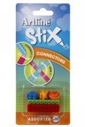 CONNECTORS ARTLINE STIX ASSORTED DESIGNS