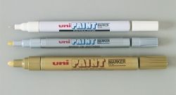SP- MARKER UNI PAINT XFINE SILVER .7MM