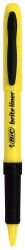 SP- HIGHLIGHTER BIC BRITELINER GRIP YELLOW