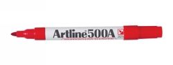 MARKER WHITEBOARD ARTLINE 500A 2MM BULLET NIB RED