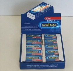 SP- ERASER CELCO WHITE VINYL MAXI ER1 20's