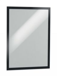 SIGN HOLDER DURAFRAME DURABLE A3 ADHESIVE BACK BLACK PK2