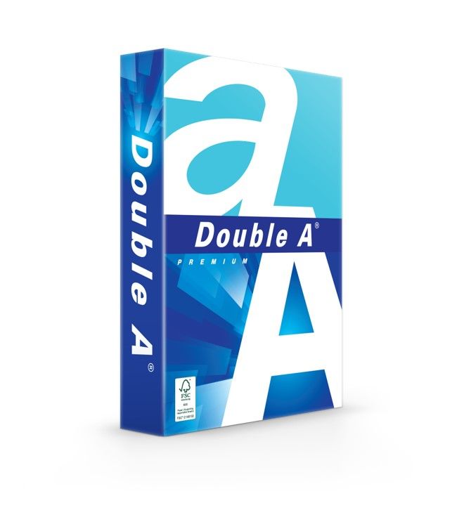 COPY PAPER DOUBLE A A4 FSC 80GSM WHITE PK500