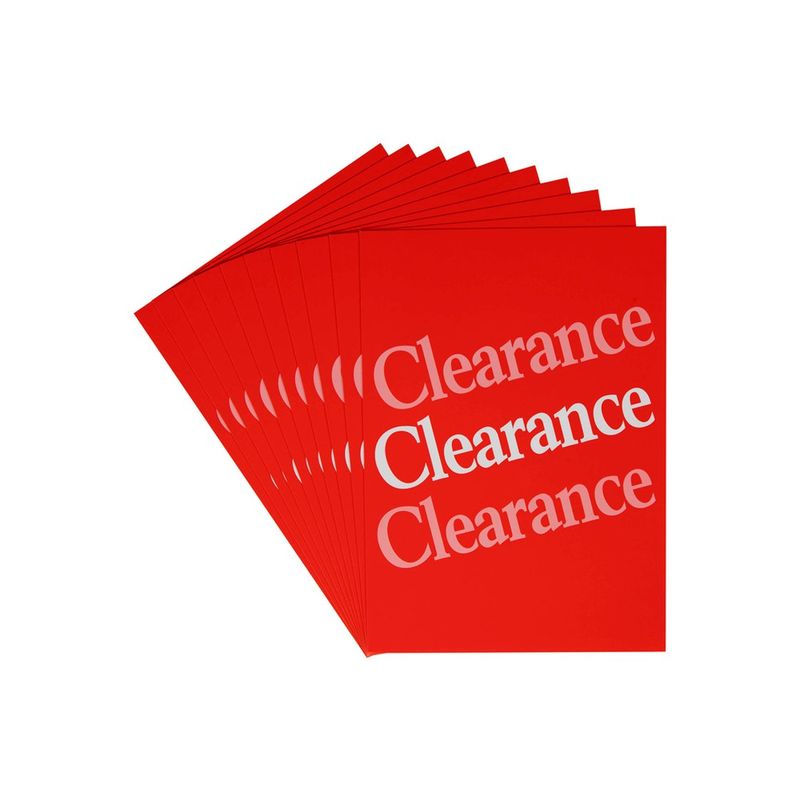 SP- SIGN QUIKSTIK A4 CLEARANCE PK10