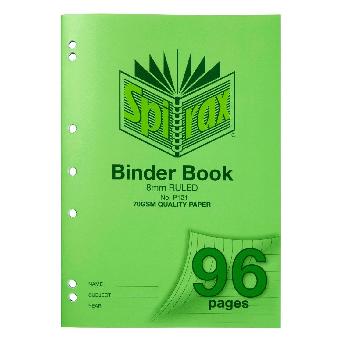 SP- BINDER BOOK SPIRAX 48mm P121 96 PAGES