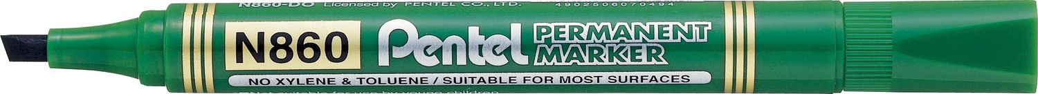 SP- MARKER PENTEL N860 CHISEL GREEN