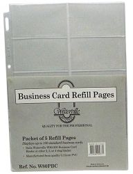 REFILL COLBY W80 200CAP A4 CARD POCKETS