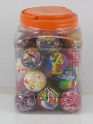 TOY HI BOUNCE SUPER BALLS 45MM JAR-31