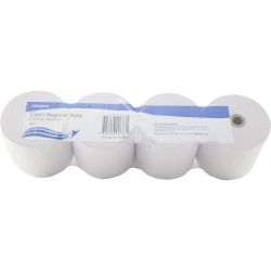 TILL CASH REGISTER ROLLS GNS 76X76MM BOND 1PLY LINT FREE WHITE