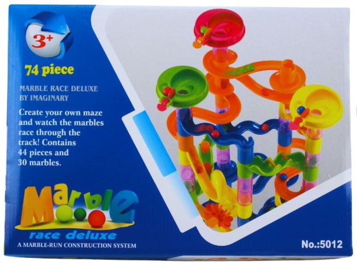 TOY MARBLE RUN 74 PIECE RACE TOWER