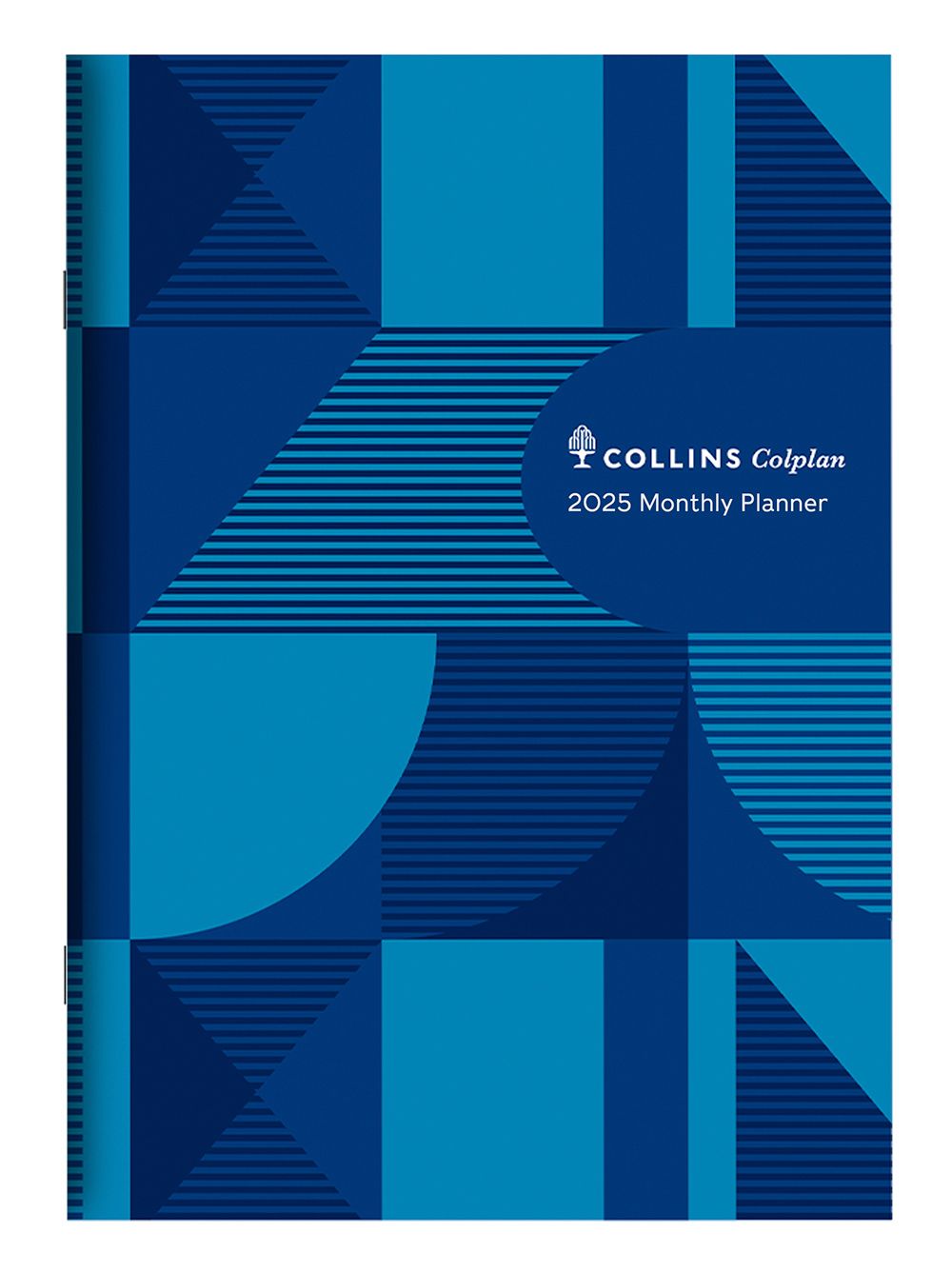 PLANNER DIARY 2025 COLLINS A4 51.C57 GEO BLUE