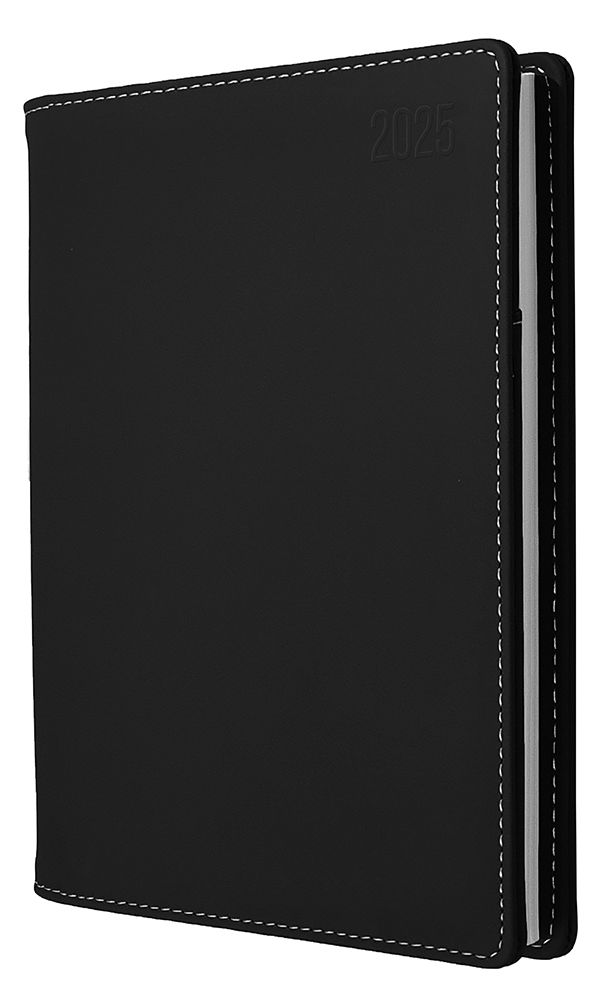 DIARY 2025 DEBDEN ASSOCIATE II A5 4351.U99 1DTP BLACK