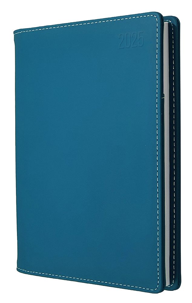 DIARY 2025 DEBDEN ASSOCIATE II A5 4351.U53 1DTP TEAL