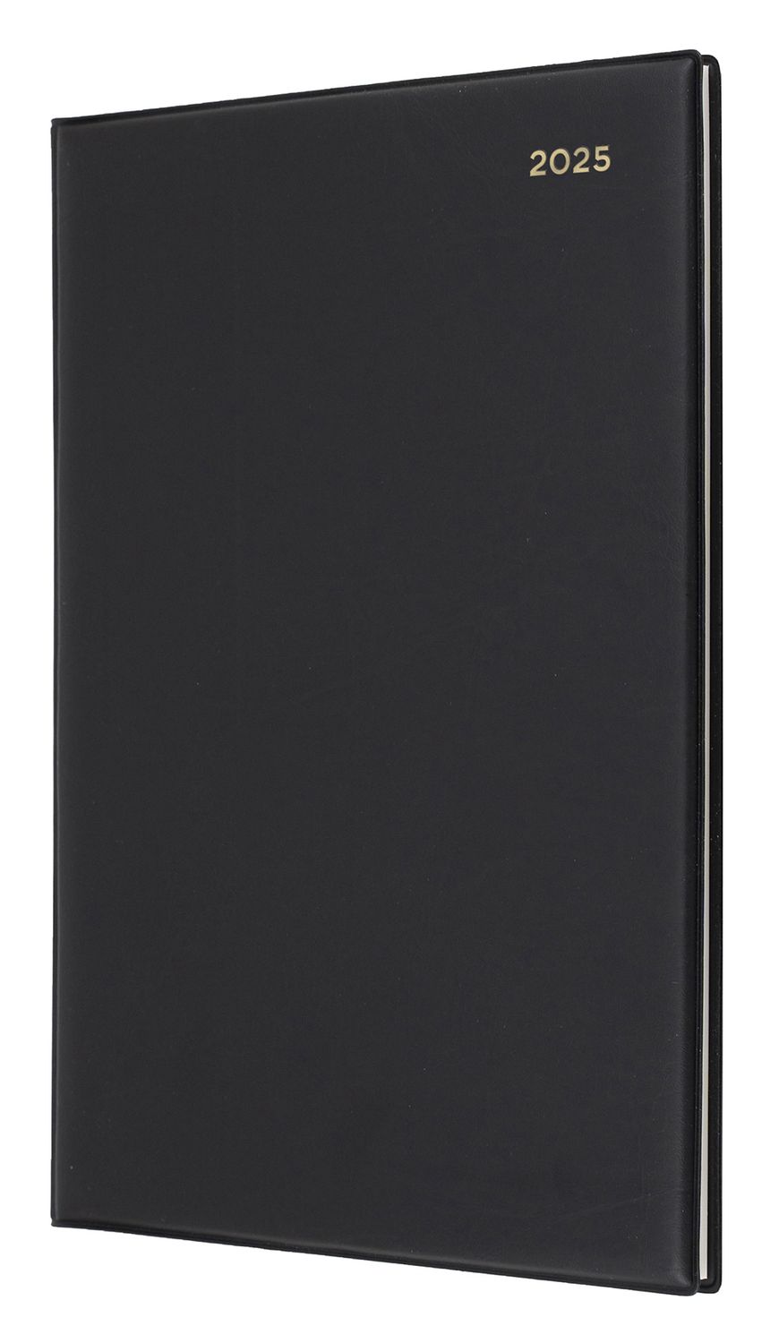 DIARY 2025 COLLINS BELMONT A4 347.V99 PVC WTV BLACK