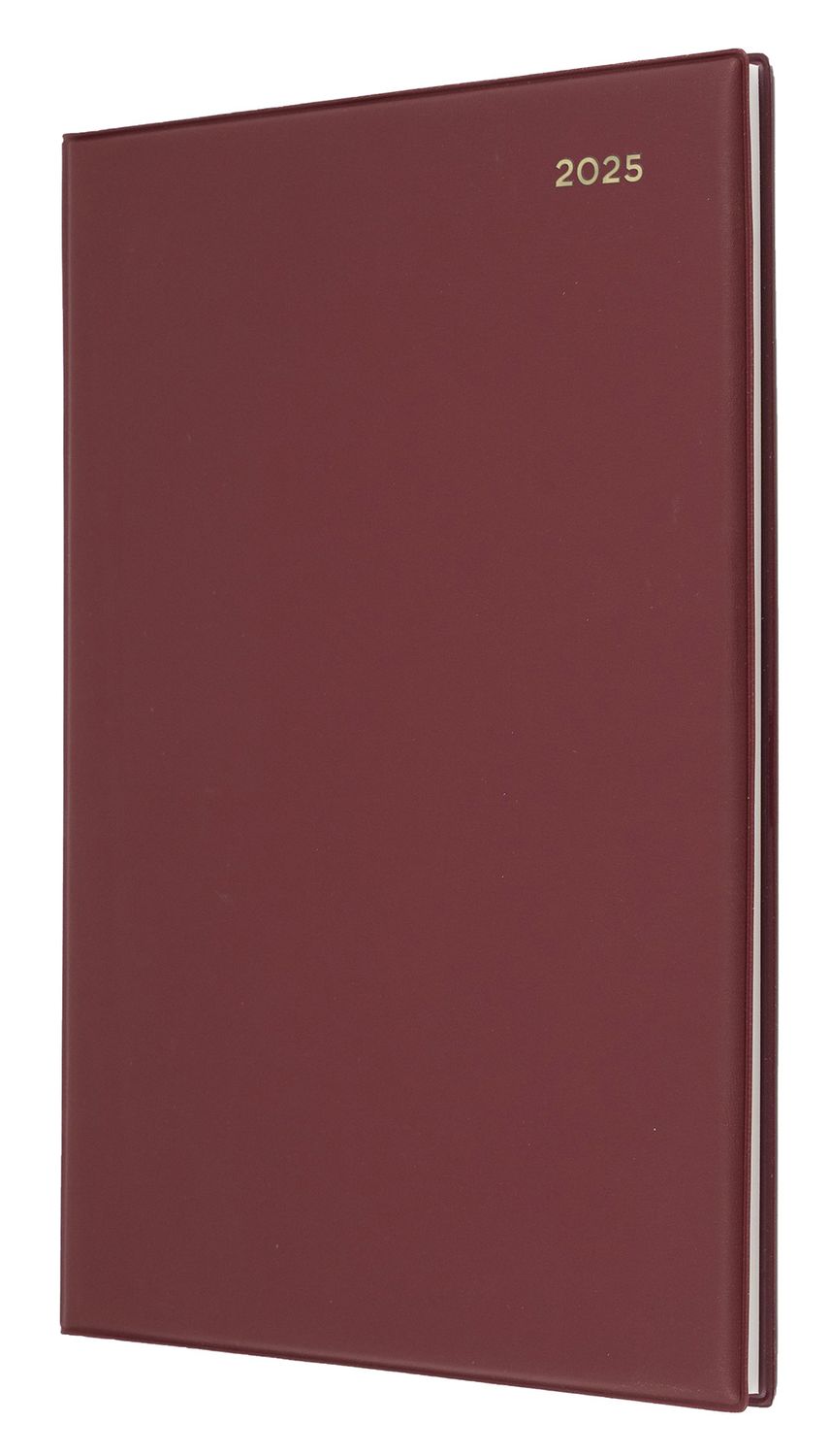 DIARY 2025 COLLINS BELMONT A4 347.V78 PVC WTV C RED
