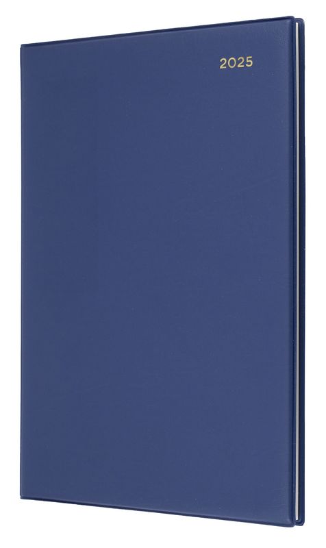 DIARY 2025 COLLINS BELMONT A4 347.V59 PVC WTV NAVY