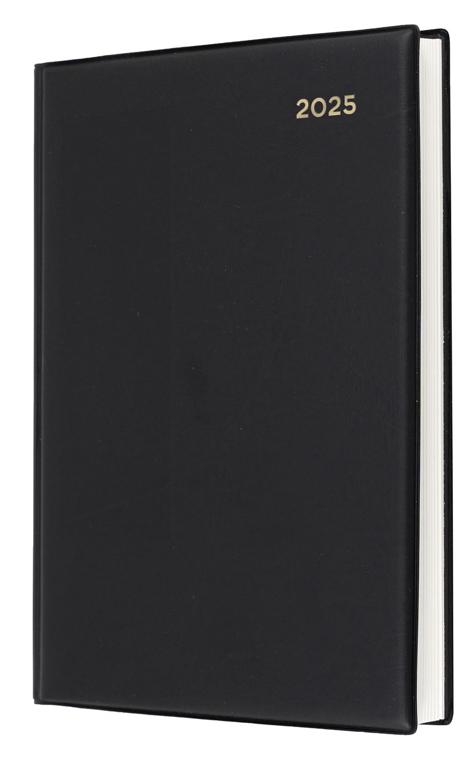 DIARY 2025 COLLINS BELMONT A5 187.V99 PVC 1DTP BLACK