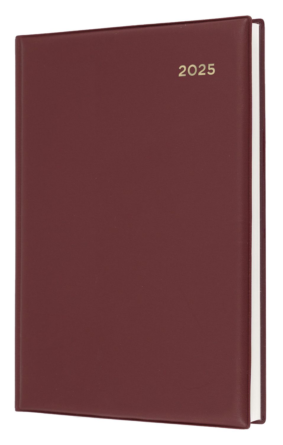 DIARY 2025 COLLINS BELMONT A5 187.V78 PVC 1DTP C RED