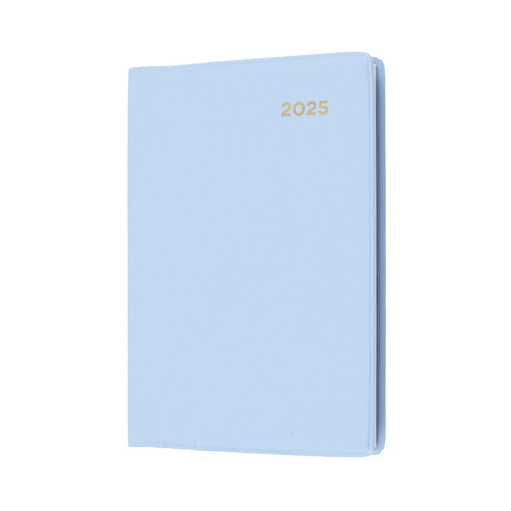 DIARY 2025 COLLINS BELMONT A7 105X74MM 337.V53 PVC POCKET WTV TEAL