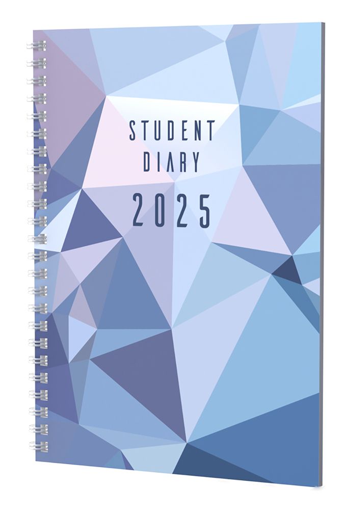 DIARY 2025 COLLINS COLPLAN A5 SC37SP.LGT STUDENT SPIRAL WTV