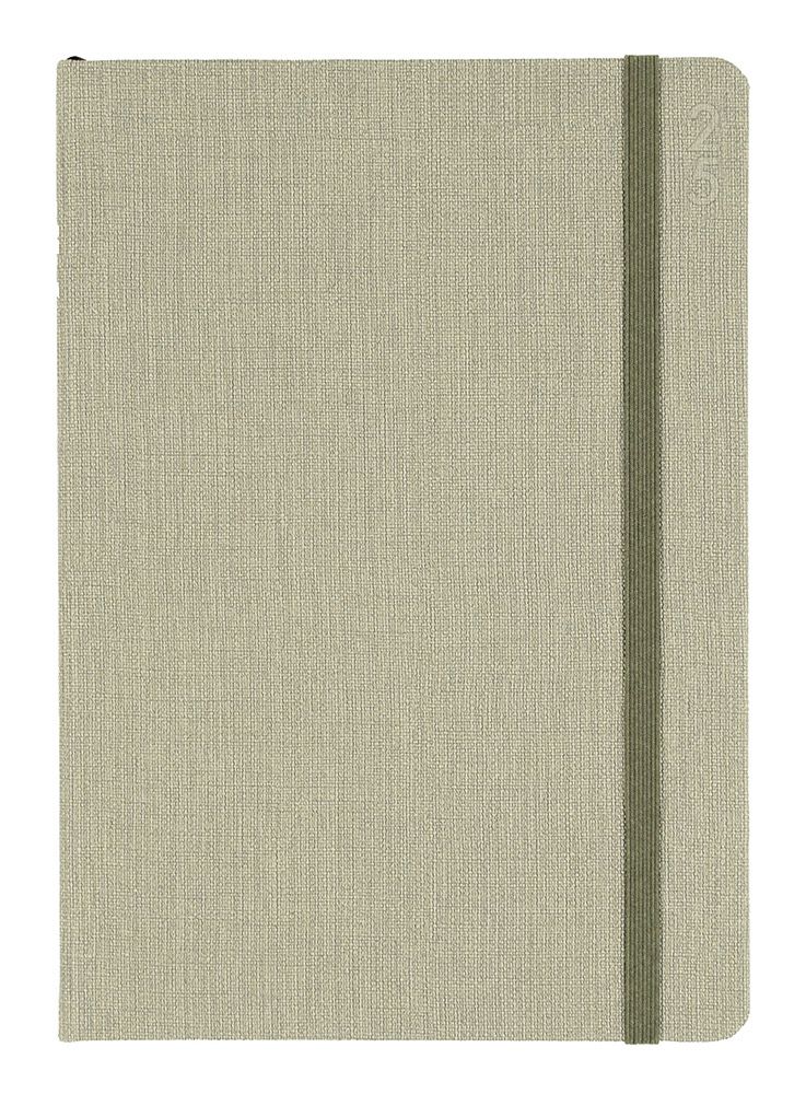 DIARY 2025 DEBDEN DESIGNER A5 D18.P52-25 1DTP GREEN