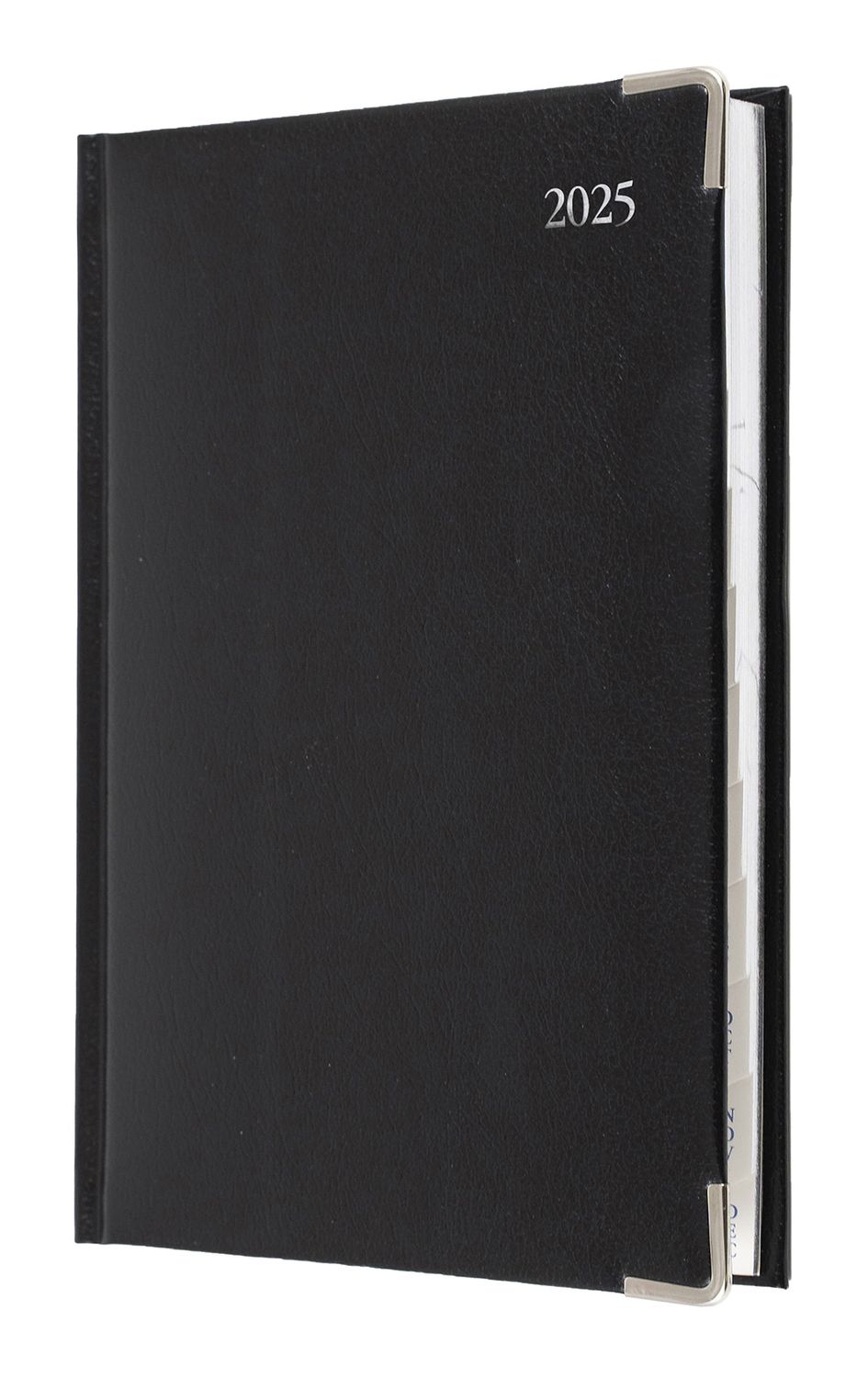 DIARY 2025 DEBDEN MANAGEMENT A4 149.B99 BONDED LEATHER 1DTP BLACK