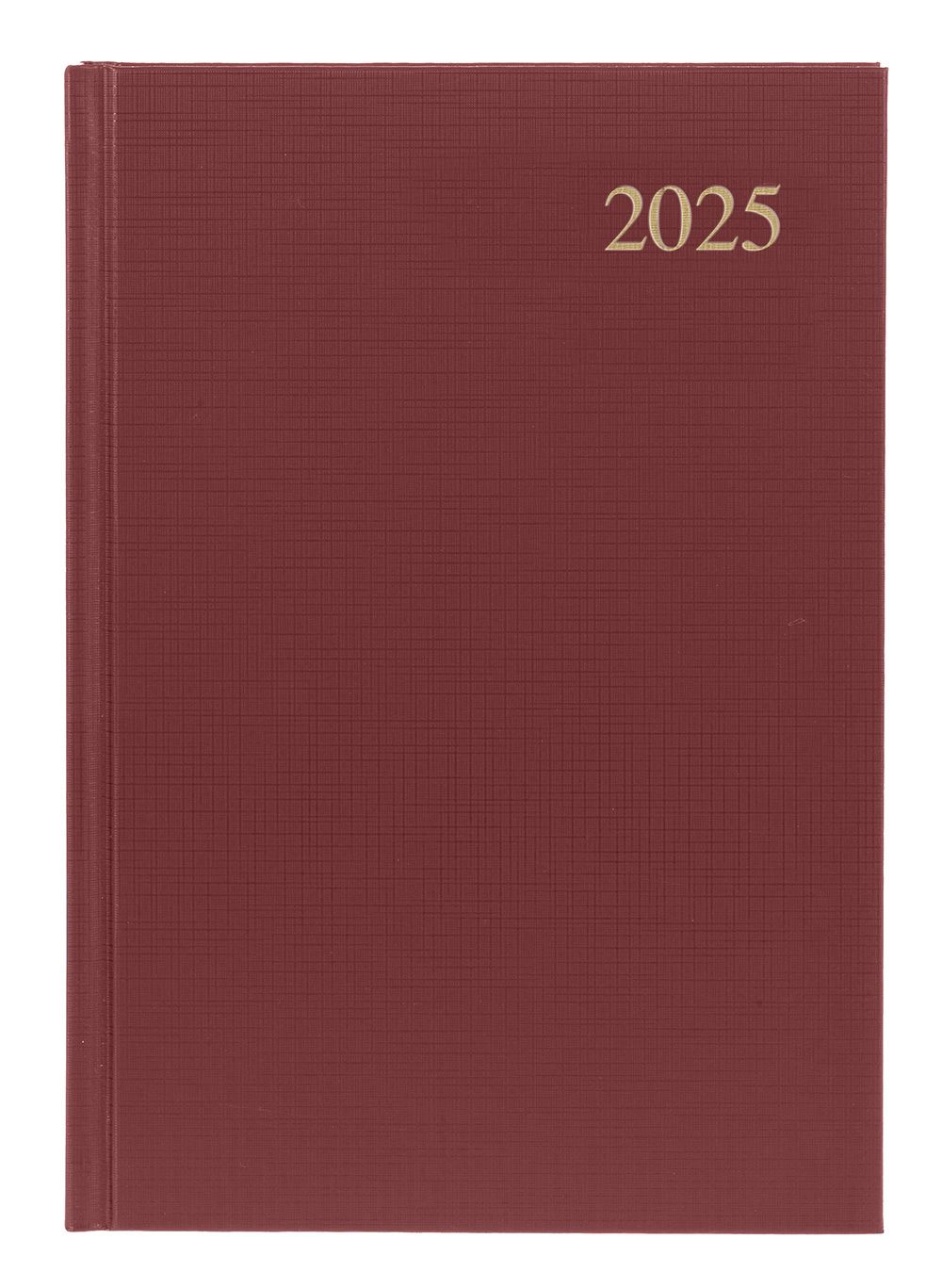 DIARY 2025 COLLINS ESSENTIAL A5 ESSA51.78 1DTP MAROON