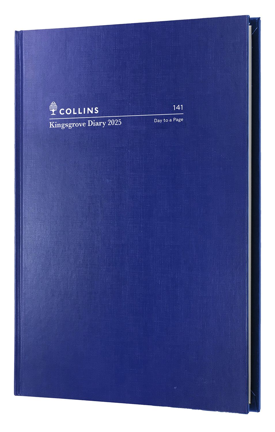DIARY 2025 COLLINS KINGSGROVE A4 141.P59 1DTP BLUE