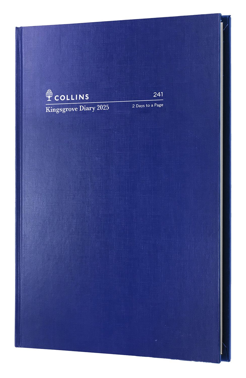 DIARY 2025 COLLINS KINGSGROVE A4 241.P59 2DTP BLUE