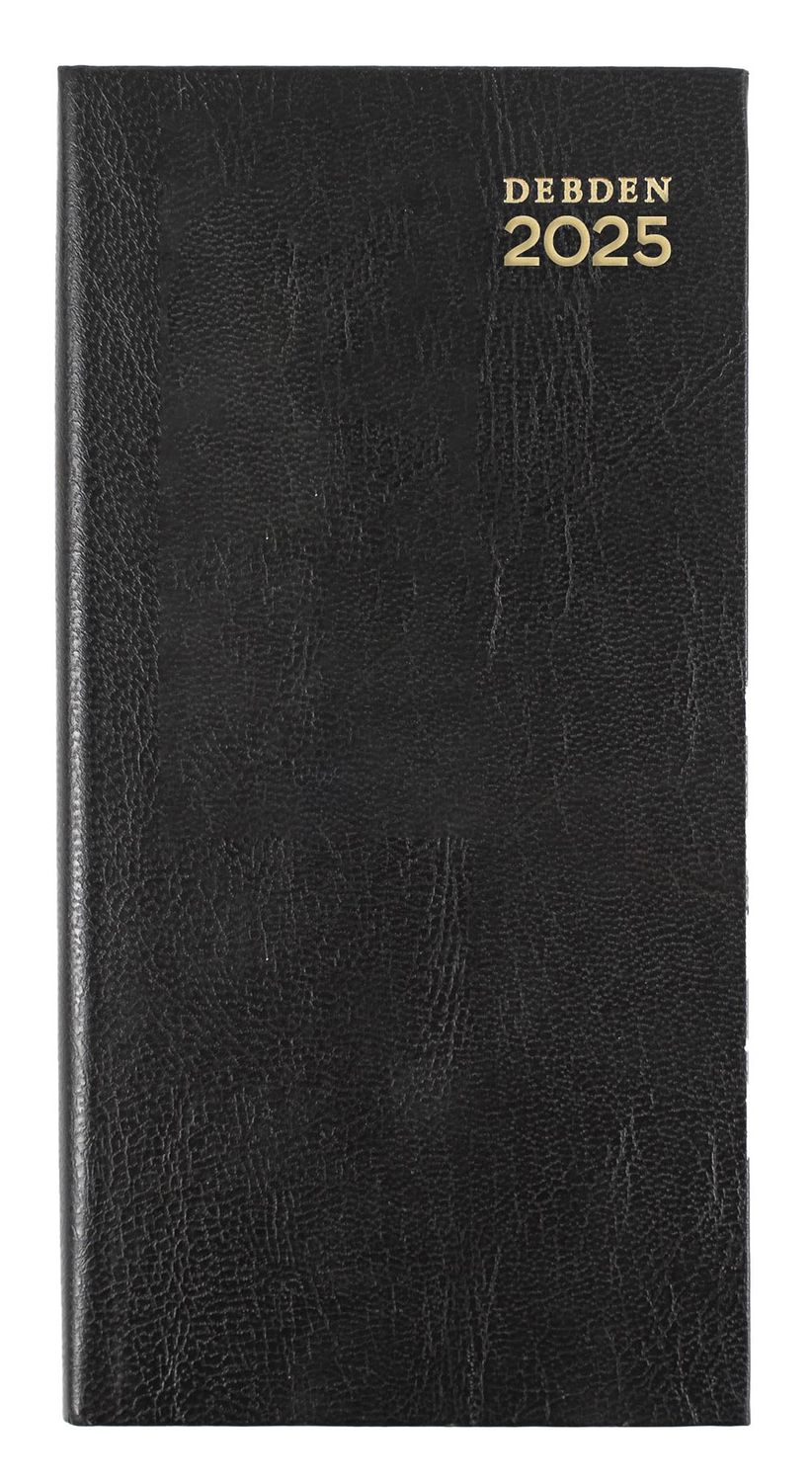 DIARY 2025 COLLINS KYOTO B6/7 176X88MM 3601.P99 WTV BLACK