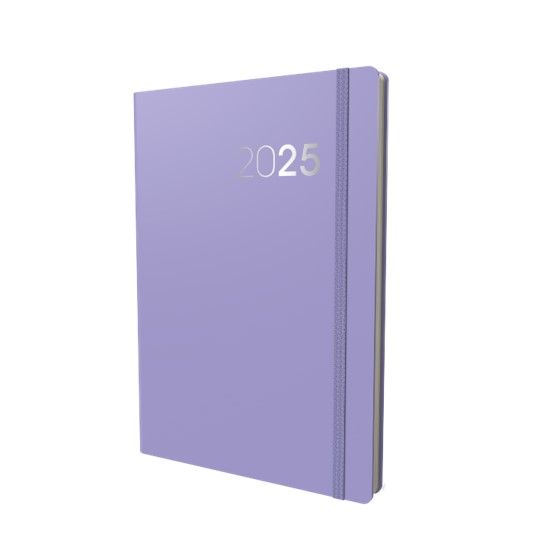 DIARY 2025 COLLINS LEGACY A5 CL53.55 WTV PURPLE
