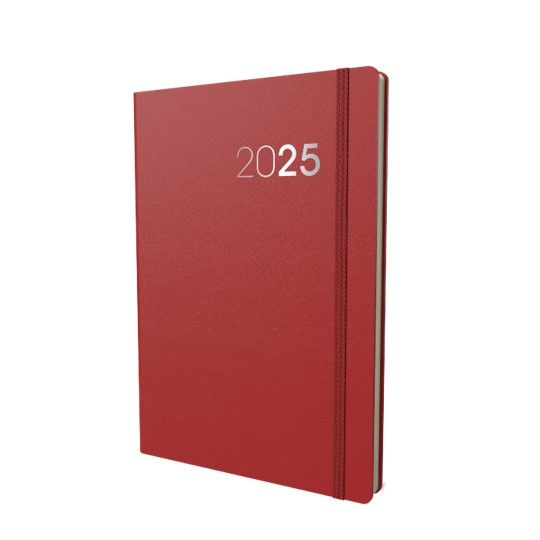 DIARY 2025 COLLINS LEGACY A5 CL53.15 WTV RED
