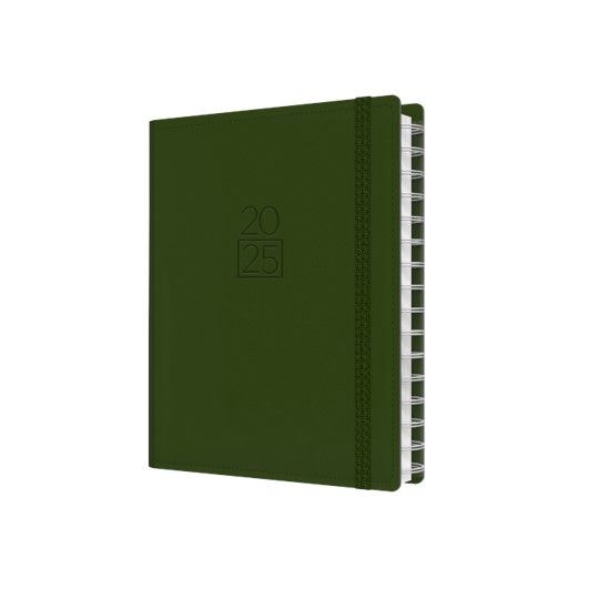 DIARY 2025 COLLINS PLAN + NOTE A5 PNP85.U52 PRO WTV GREEN