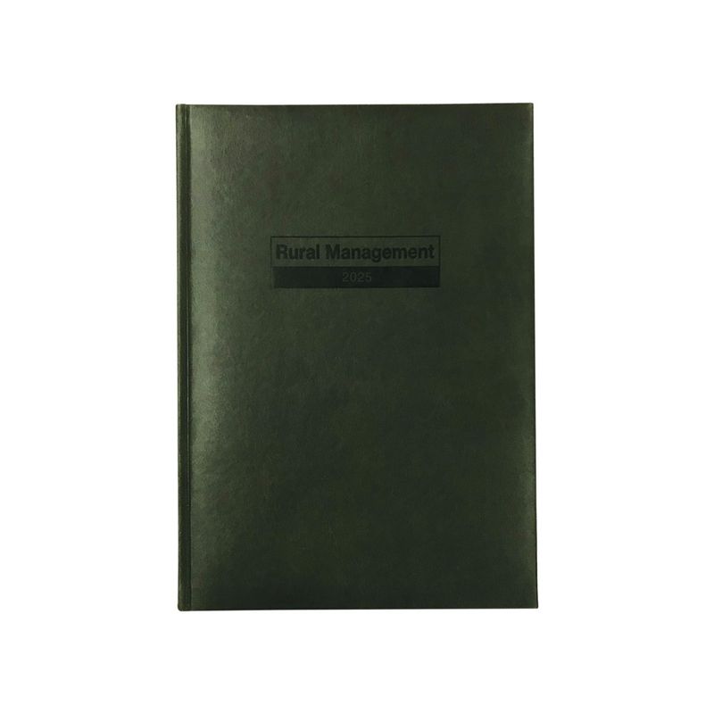 DIARY 2025 COLLINS A4 RURAL MANAGEMENT 2DTP GREEN