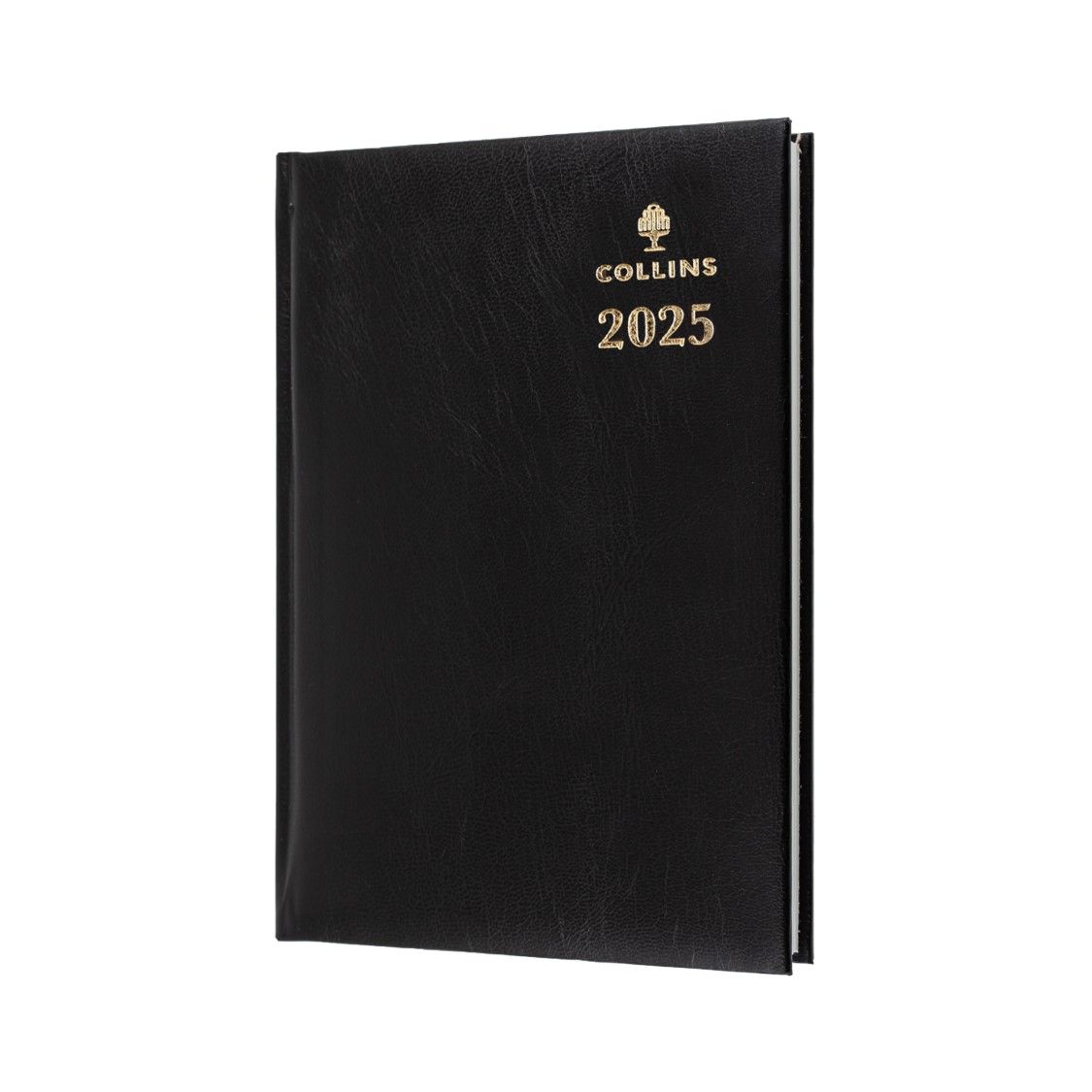DIARY 2025 COLLINS STERLING A5 384.P99 WTV BLACK