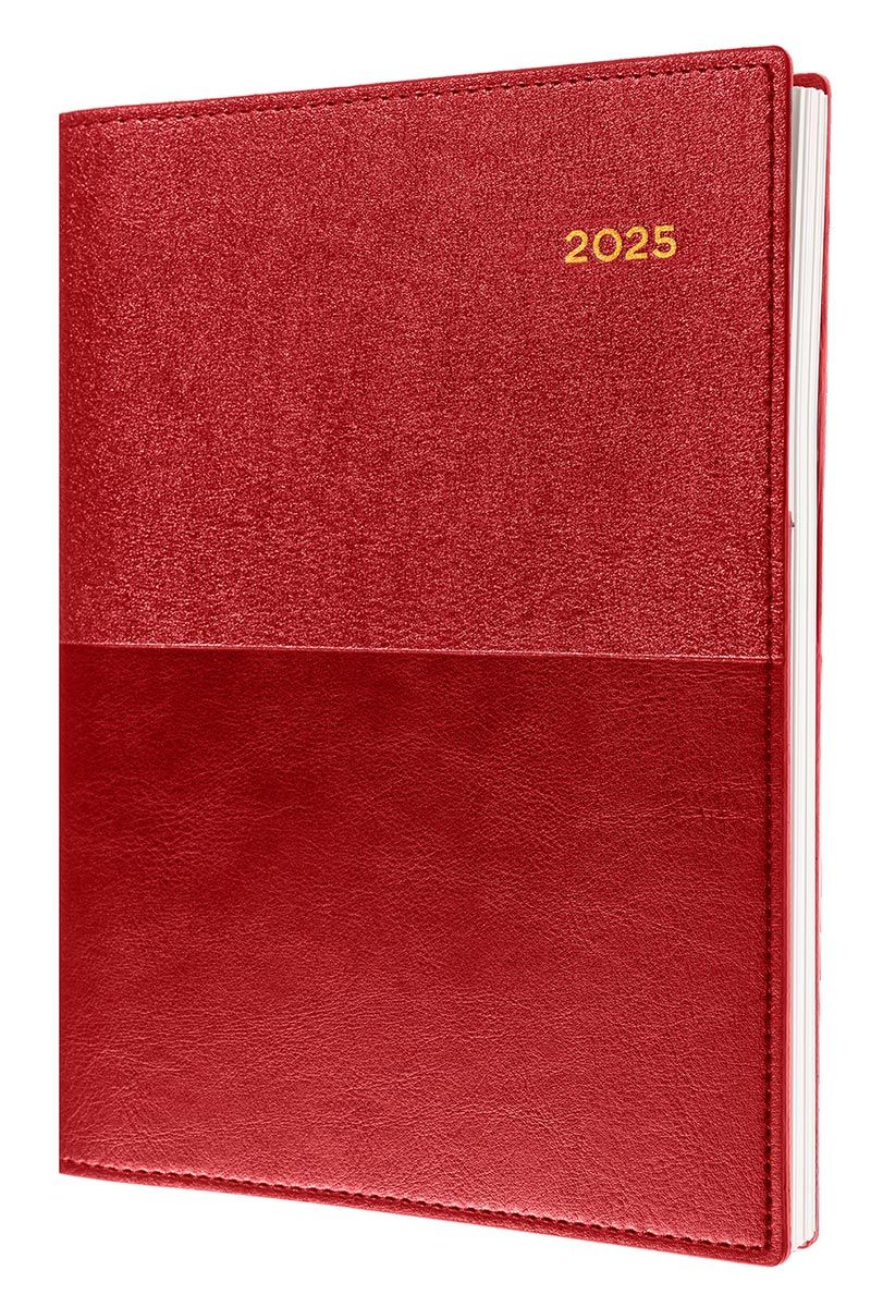 DIARY 2025 COLLINS VANESSA A4 345.V15 WTV RED