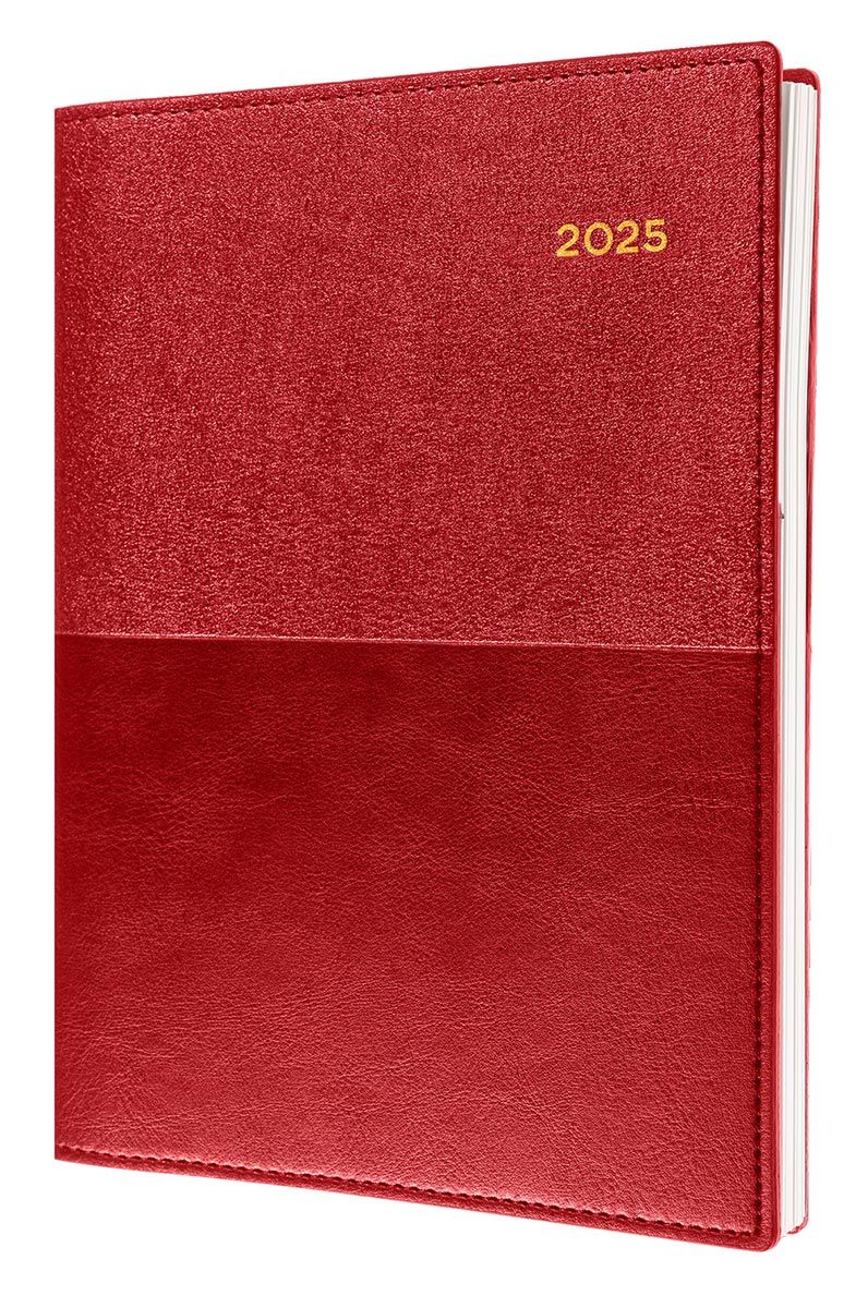 DIARY 2025 COLLINS VANESSA A5 385.V15 WTV RED