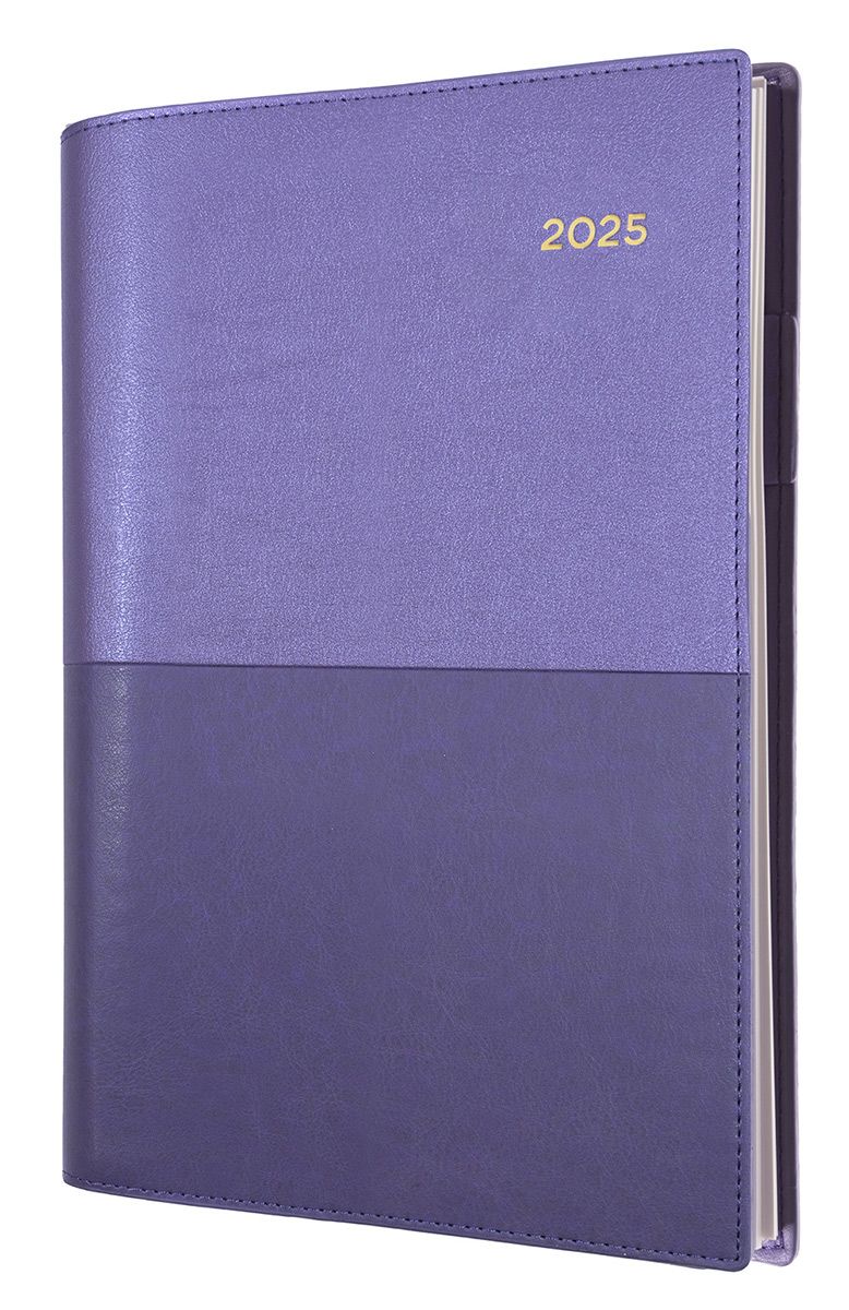 DIARY 2025 COLLINS VANESSA A6 105X148MM 165.V55 1DTP LILAC