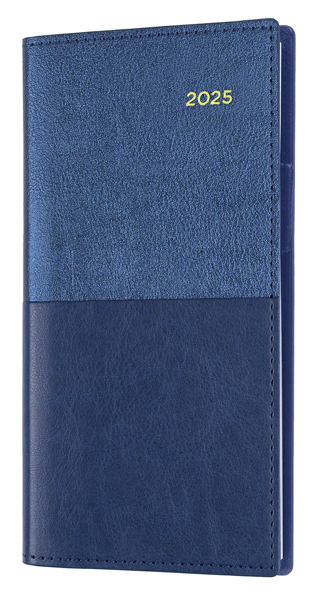 DIARY 2025 COLLINS VANESSA B6/7 176X88MM 375.V59 WTV LSCAPE BLUE