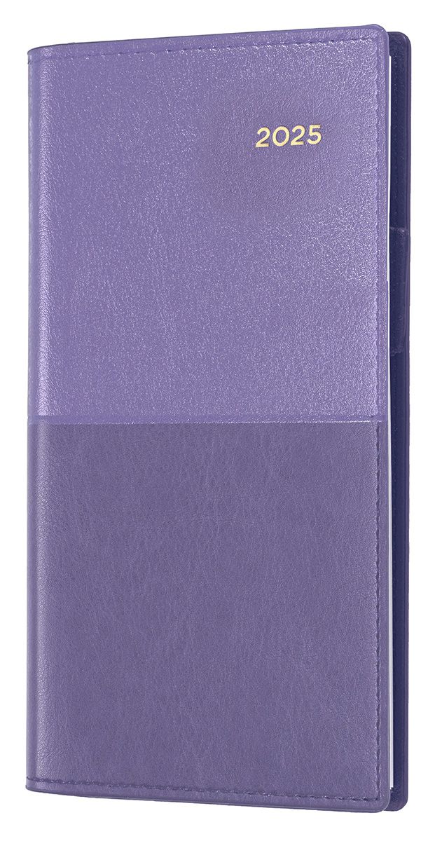 DIARY 2025 COLLINS VANESSA B6/7 176X88MM 375.V55 WTV LSCAPE LILAC