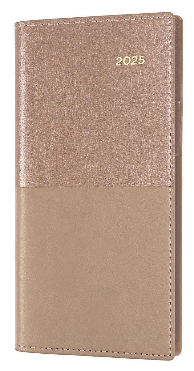 DIARY 2025 COLLINS VANESSA B6/7 176X88MM 375.V49 WTV LSCAPE ROSE GOLD