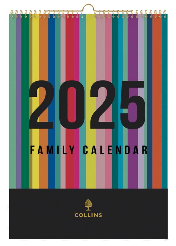 CALENDAR 2025 COLLINS A3 EDGE A3 MTV WALL