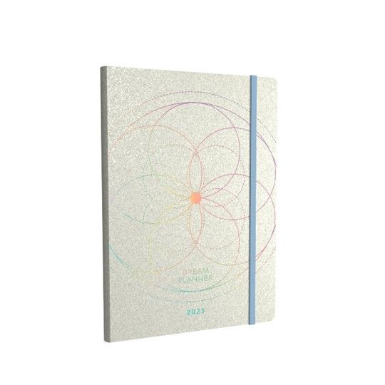 PLANNER 2025 COLLINS DREAM B5 176X250MM DP1B53.11 RECYCLED WTV WHITE